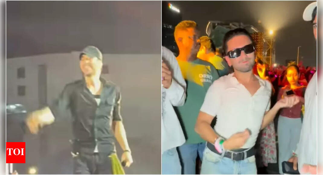'Asli concert yaha hai': Orry dances at Enrique Iglesias' concert in Mumbai; video goes viral