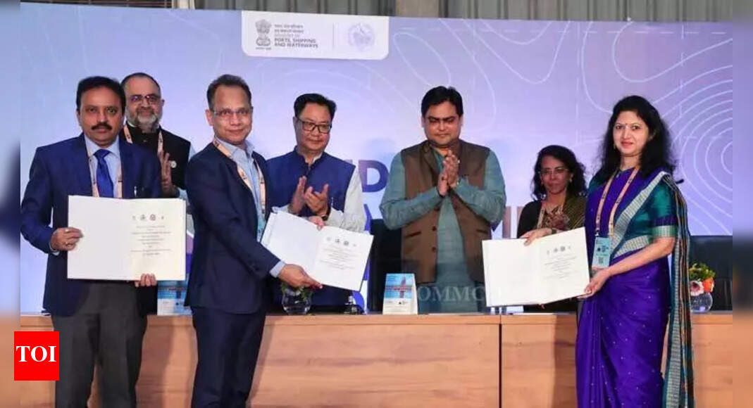MoUs signed at India Maritime Week-2025 to operationalise waterways in Odisha