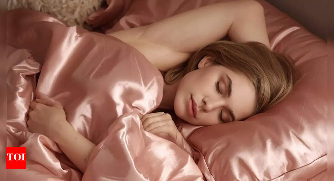 A bedtime pillow trick that keeps your hair smooth and your skin youthful