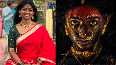 Kannada actress Bhoomi Shetty makes a powerful debut as 'Mahakali' in Prasanth Varma's Cinematic Universe. Her striking first look as Goddess Kali has captivated fans, generating significant excitement. Previously seen in 'Ikkat' and Bigg Boss Kannada, Shetty is now poised for a major role in this highly anticipated superhero film. Who is Bhoomi Shetty? The Kannada actress, who stunned fans with the 'Mahakali' first look poster