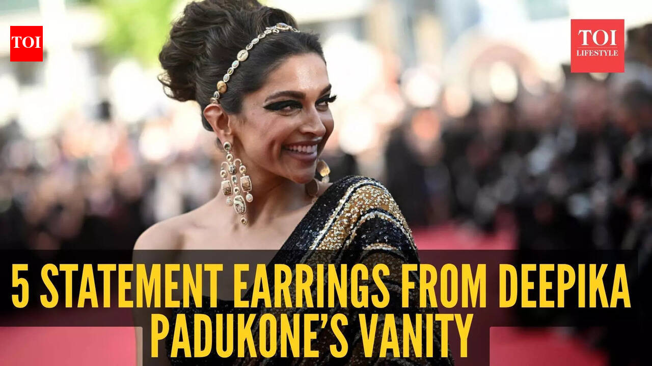 5 stunning earrings from Deepika Padukone’s jewellery collection to ...