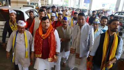 Senior Aam Aadmi Party (AAP) leader and Rajya Sabha MP Sanjay Singh Bihar polls: AAP’s Sanjay Singh slams BJP–JDU, says people of Bihar must ‘beware of dishonest parties’