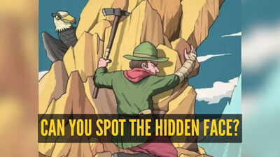 Image credit: BrightSide What's your IQ? Only 1% people can spot the hidden face within 7 seconds