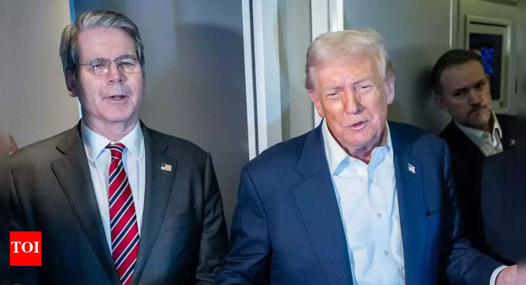 'US behind China but will catch up': Bessent after Trump orders nuclear weapons testing