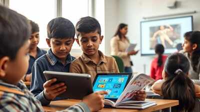 (AI Image) AI in classrooms: Friend or foe? Benefits, boundaries, and why learning is still a human act