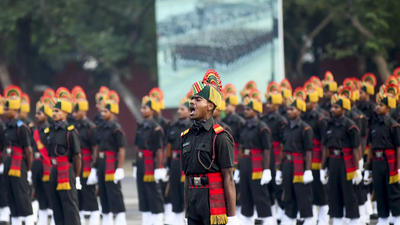 (Image credits: PTI) 'Security guards': Congress slams MHA over directive to hire ex-Agniveers in private security firms; calls move insult to soldiers