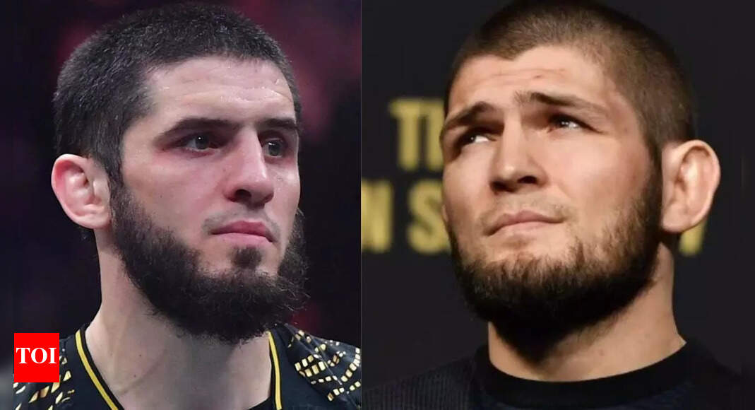 Islam Makhachev breaks silence with four-word reaction to Khabib Nurmagomedov’s emotional UFC 302 corner moment