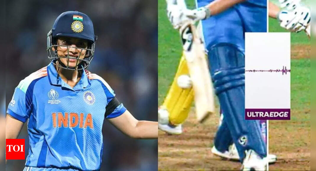 Controversy! Smriti Mandhana’s DRS dismissal triggers drama in IND vs AUS semi-final — Watch