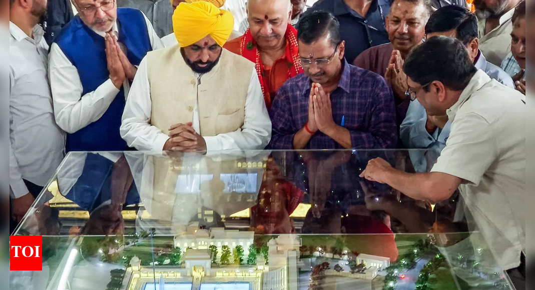 Shri Kali Mata temple in Patiala to get facelift as CM Mann, Kejriwal launch Rs 75 crore projects