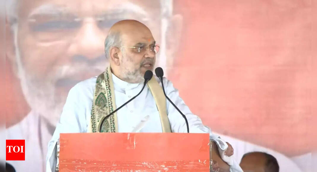 Hit button so hard in Bihar that its current strikes Italy: Shah