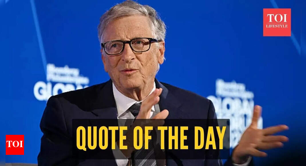 Quote of the day by Bill Gates: “It's fine to celebrate success but it is more important to heed the…”