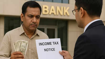 During the assessment, the AO estimated Kumar’s business income under Section 44AD — something completely outside the scope of the original notice. (AI image) Rs 8 lakh cash deposited in bank - man gets tax notice! Assessing officer deems it presumptive business income, but taxpayer wins case in ITAT - ruling explained