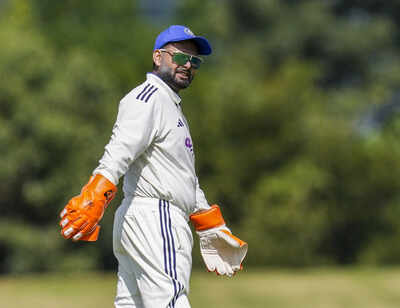 India A captain Rishabh Pant (PTI Photo/Shailendra Bhojak) Rishabh Pant shows sharp return; spinners lead India ‘A’ fightback after South Africa ‘A’ start strong