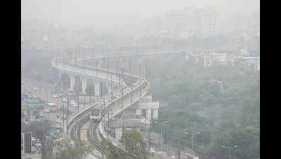 Capital in greyscale: Oct records highest AQI day in 3 years