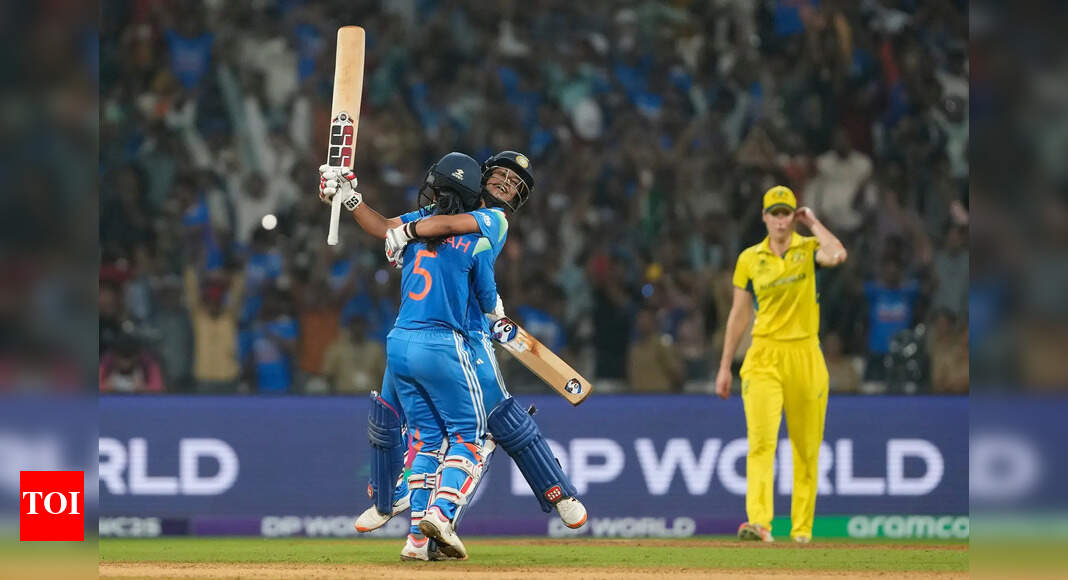 Women’s WC: Jemimah scripts history; IND pull off biggest WODI chase to enter final