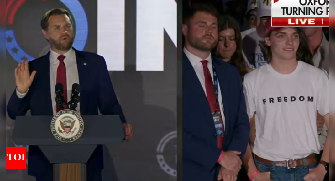 MAGA fan asks JD Vance about ‘tyrant in office’ — VP dodges question, shifts blame to Joe Biden