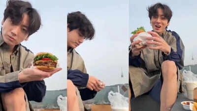 Jungkook Jungkook shares mukbang from home; Fans applaud his authenticity amid anticipation for BTS's comeback