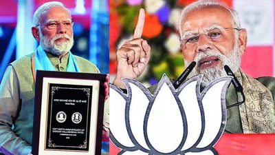 PM's Bihar talking points: Twin-engine govt, devpt, Rahul's insult to goddess