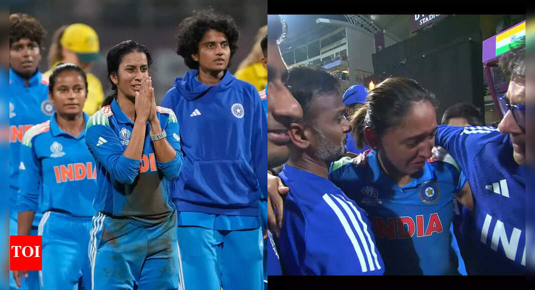 Tears, Hugs and a Flying Kiss: India's emotional celebrations after beating Australia – Watch