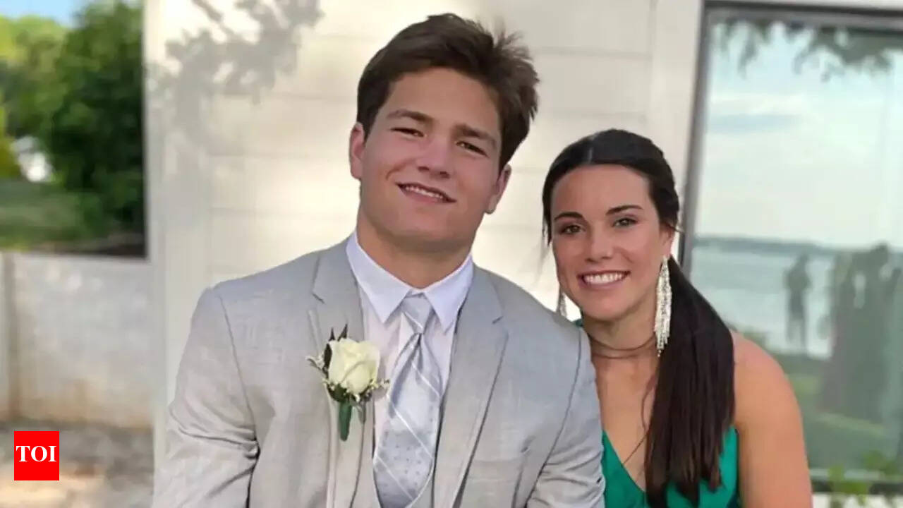 Drake Maye's wife Ann turns heads with stunning rainy day look as Patriots  star preps for Falcons | NFL News - The Times of India