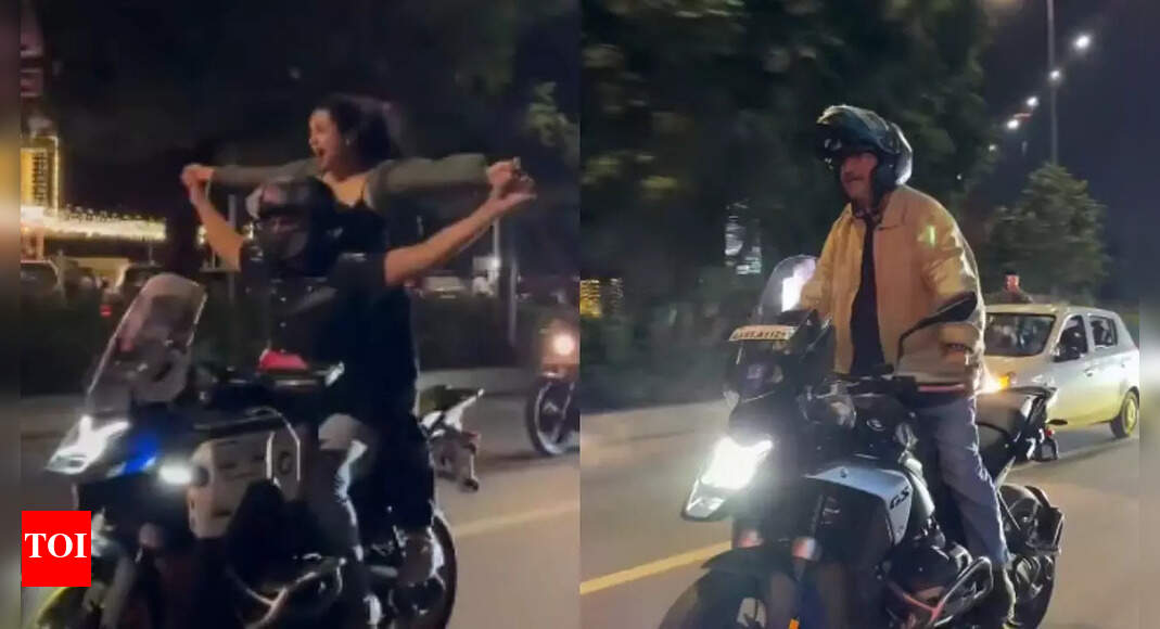 Manasi Parekh, Tiku Talsania booked for risky bike stunts, viral video sparks legal action - Report