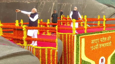 PM Modi pays tribute  PM Modi pays tribute to Sardar Vallabhbhai Patel — Watch video