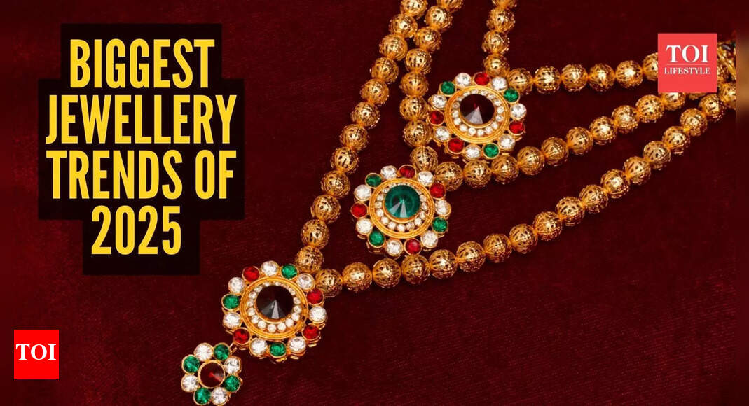 From chunky chains to eco-gems: The biggest jewellery trends of 2025