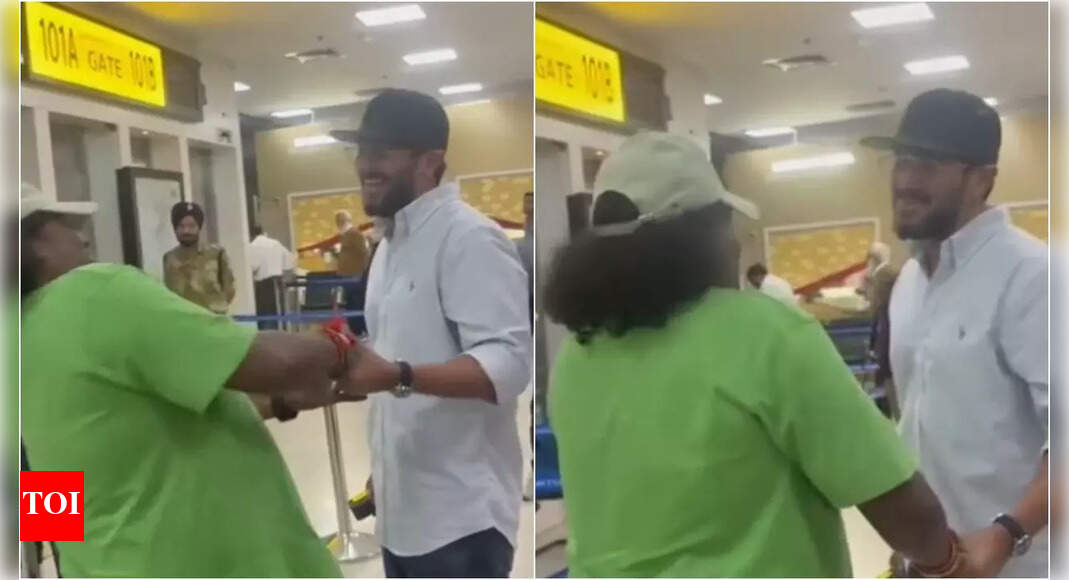 Dulquer Salmaan meets Yogi Babu at airport; Friendly gestures wins the internet - Watch