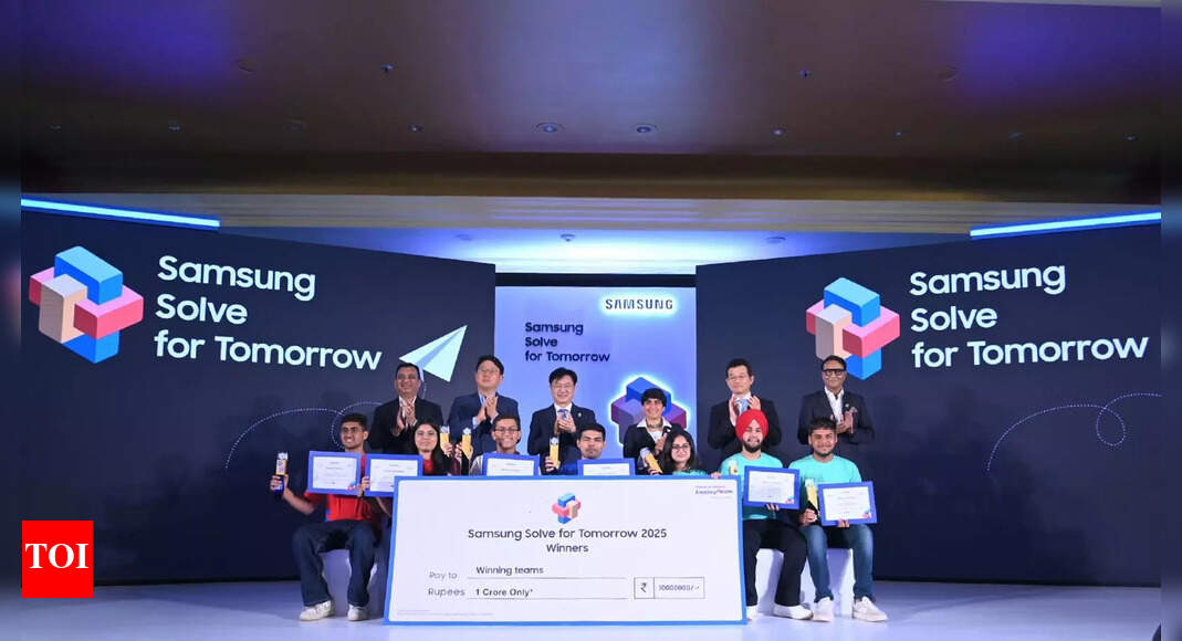 Samsung announces winners of 'Solve for Tomorrow'; teams to get a total grant of Rs 1 crore