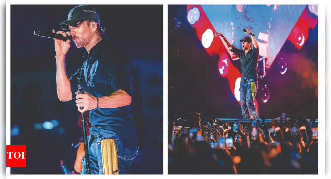 Mumbai's night of nostalgia with Enrique Iglesias