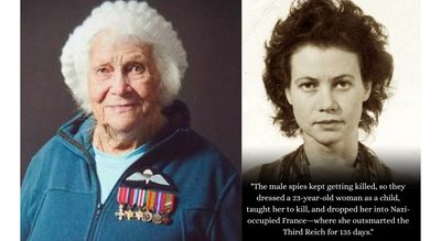 The last woman of Churchill’s Secret Army: The spy who outsmarted the Reich and kept her secret for 50 years