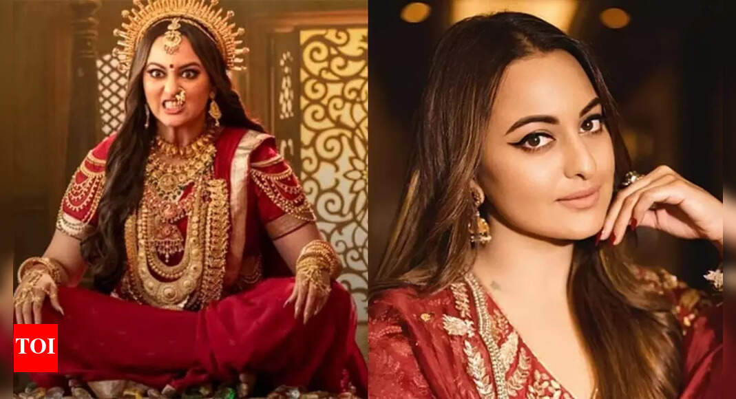 'I used to be suspended in the air with 50 kilos jewellery on me,' says Sonakshi Sinha opening up on how 'Jatadhara' was physically challenging - EXCLUSIVE