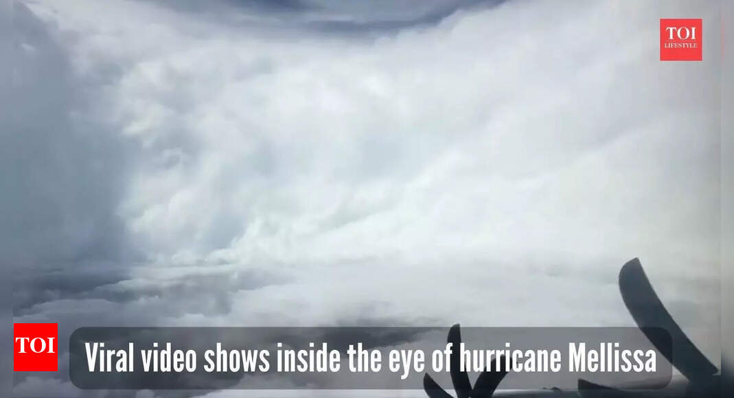 Hurricane Melissa: Shocking viral video gives a peek into the eye of the devastating storm
