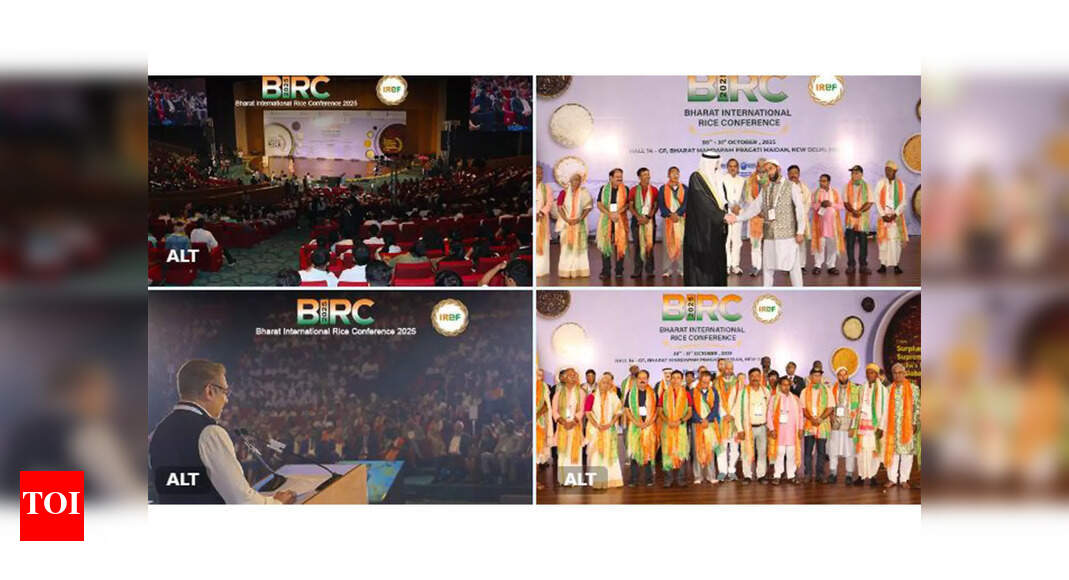 Bharat International Rice Conference kicks off with focus on AI, trade, farmer empowerment; MoUs worth over Rs 3,000 crore signed on Day 1