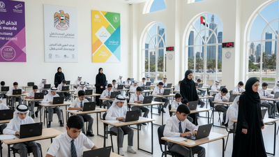1st exams set: Key rules for UAE students / AI-generated illustration UAE: Ministry of Education confirms 1st-term exam dates and key rules for grade 3-12