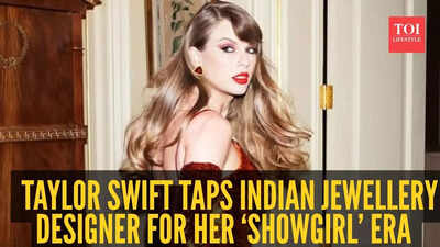Instagram) Taylor Swift’s ‘The Life of a Showgirl’ album gets a desi twist, thanks to this Indian jewellery designer
