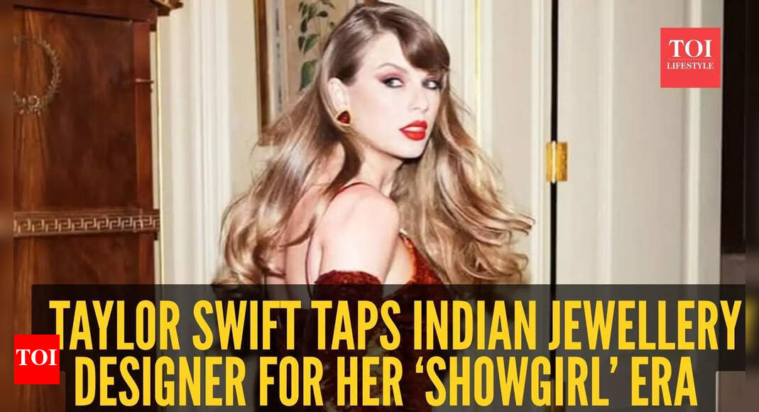 Taylor Swift’s ‘The Life of a Showgirl’ album gets a desi twist, thanks to this Indian jewellery designer