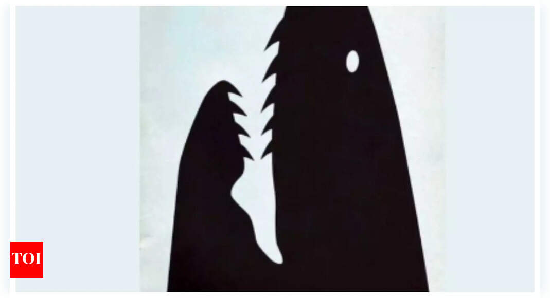 Optical illusion: Do you see a shark or a leg? You will be surprised by what that reveals…