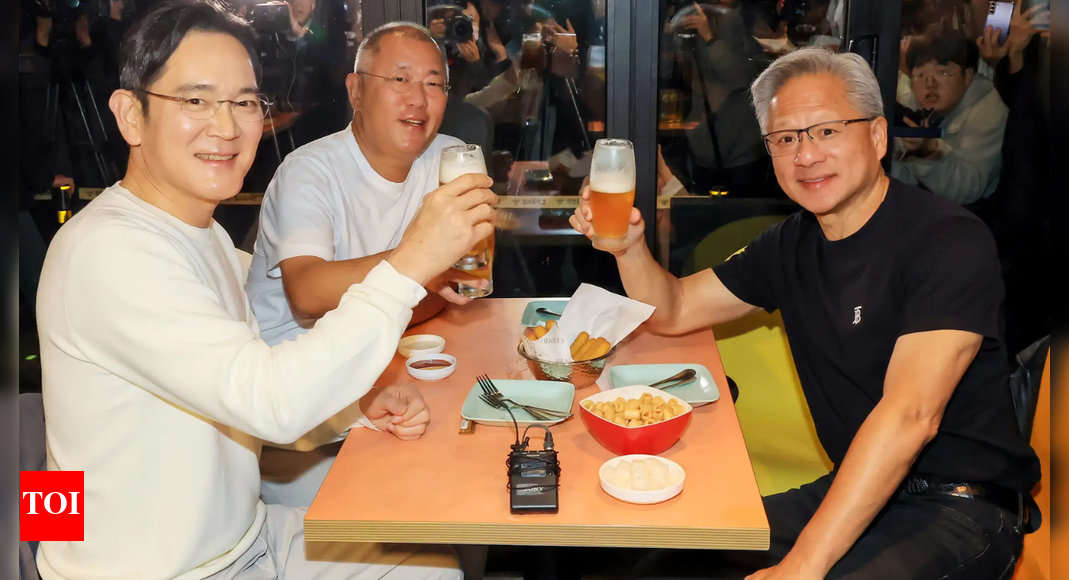 Nvidia CEO's dinner outing with billionaire friends sends stock of this Fried Chicken maker zooming