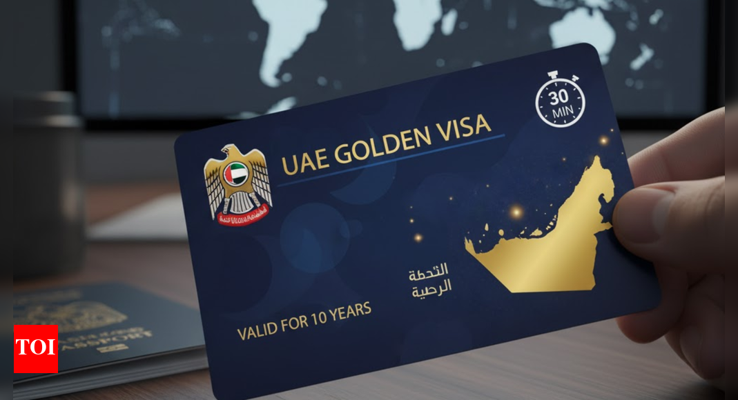 UAE Golden Visa holders can now obtain return permit in just 30 minutes