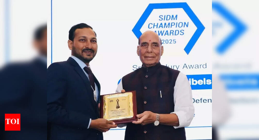 Odisha startup awarded for innovation in defence technology