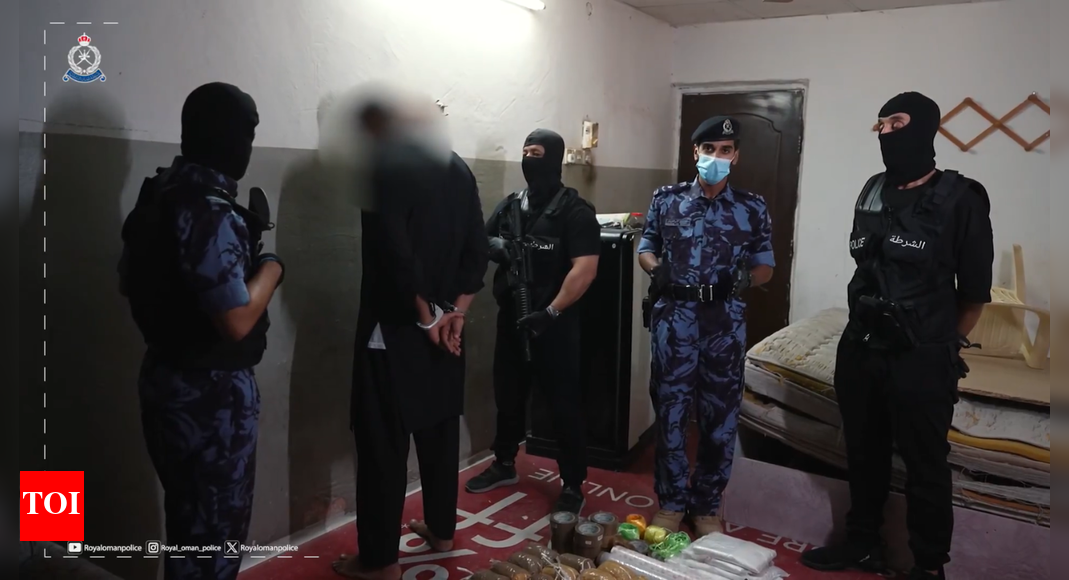 Oman Royal Police dismantle major international drug trafficking network | World News Oman Royal Police dismantle major international drug trafficking network | World News