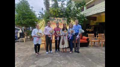 Sudhanya Dunn was adopted by Hollie McGillicuddy and Jeff Dunn of USA in 1999 26 years after adoption, woman returns to orphanage to celebrate first wedding anniversary