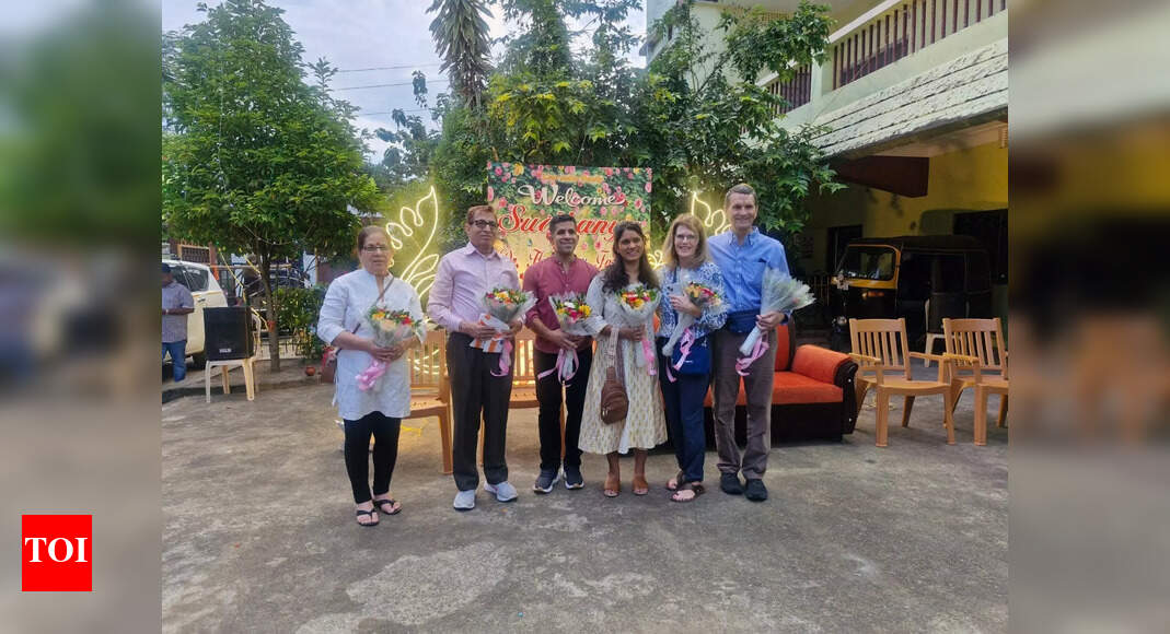 26 years after adoption, woman returns to orphanage to celebrate first wedding anniversary