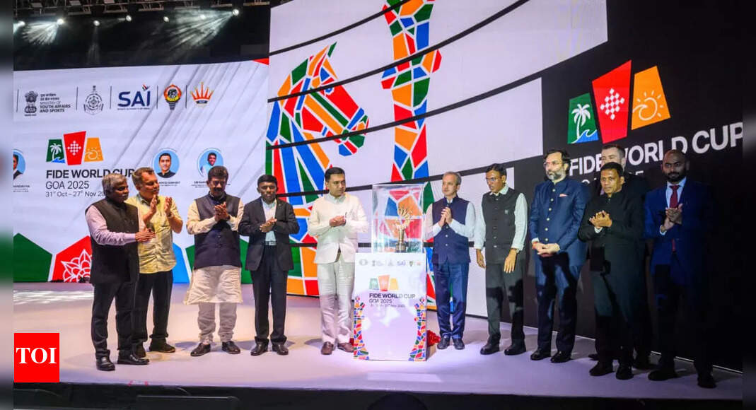 FIDE World Cup 2025 kicks off in Goa; trophy named after Viswanathan Anand