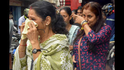 Women fans break down after watching the last movie of late singer and actor Zubeen Garg, at Anuradha Cineplex, in Guwahati, Assam Friday Fans throng theatres before daybreak for icon’s last film