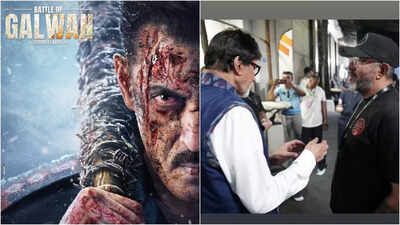 Speculation swirled around Amitabh Bachchan joining Salman Khan's 'Battle of Galwan' after a set photo surfaced. Director Apoorva Lakhia clarified that Big B was merely visiting, shooting a commercial nearby. The war drama, focusing on the 2020 Galwan Valley clash, stars Salman as Colonel Santhosh Babu and Chitrangda Singh. Read on to know more. Amitabh Bachchan is not part of Salman Khan's 'Battle of Galwan', director Apoorva Lakhia confirms