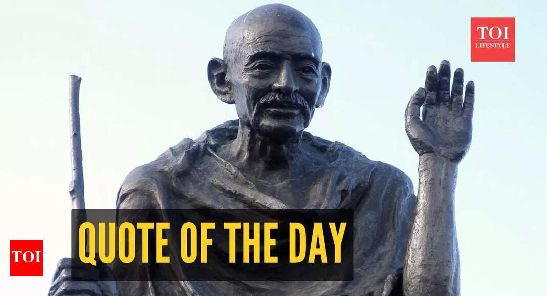 Quote of the day by Mahatma Gandhi: “Live as if you were to die tomorrow. Learn as if you were…”