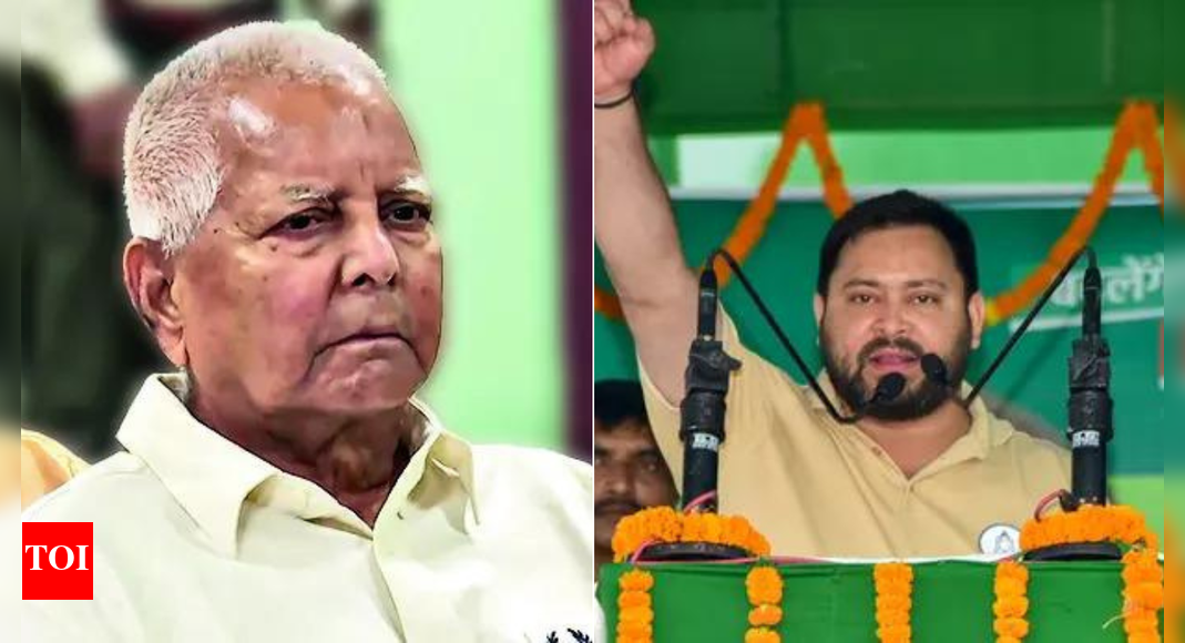 Bihar polls: Is Lalu trying to insulate son from opposition's 'jungle raj' attack? Not seen in RJD posters or in public