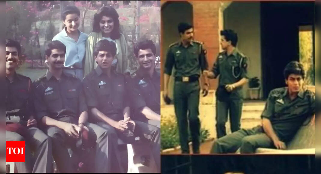Shah Rukh Khan’s ‘Fauji’ days: A look at rare photo from his TV debut show